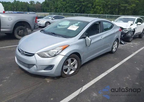 2013 Hyundai Elantra Gls from USA, damaged, VIN 5NPDH4AEXDH418005